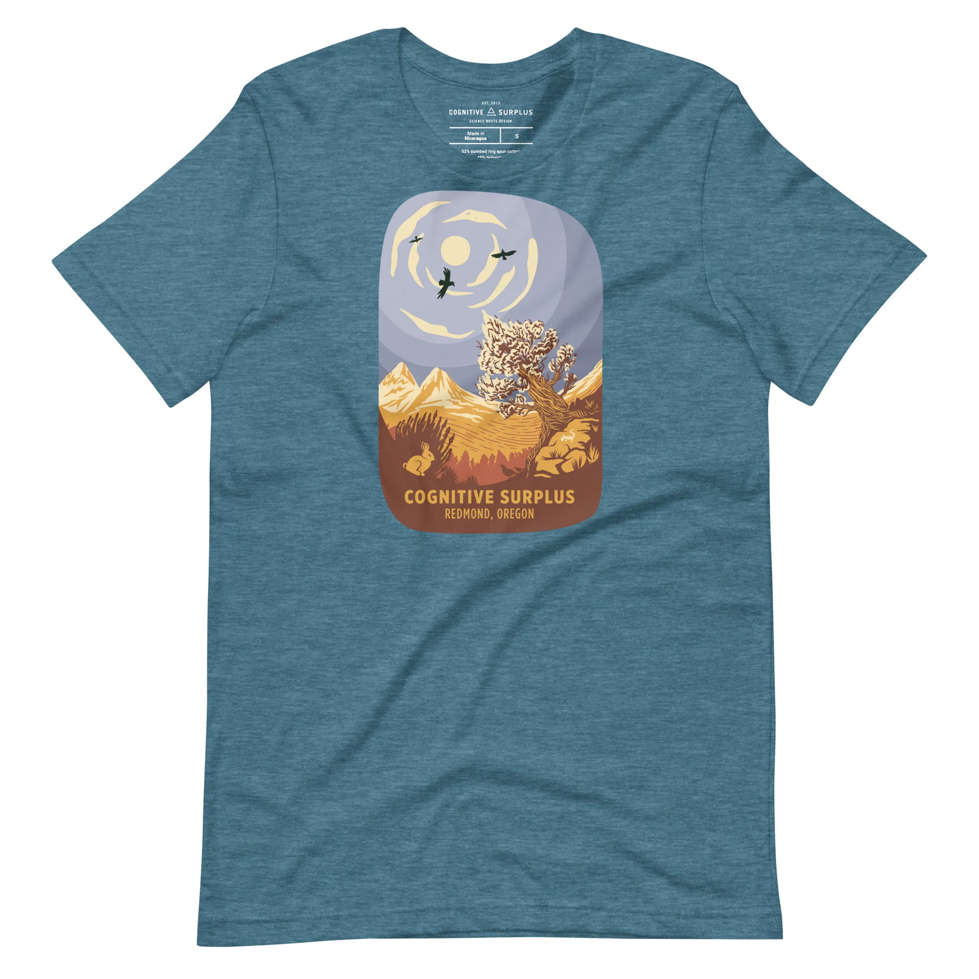 Cognitive Surplus Redmond Ecosystem Graphic Tee - Image 4