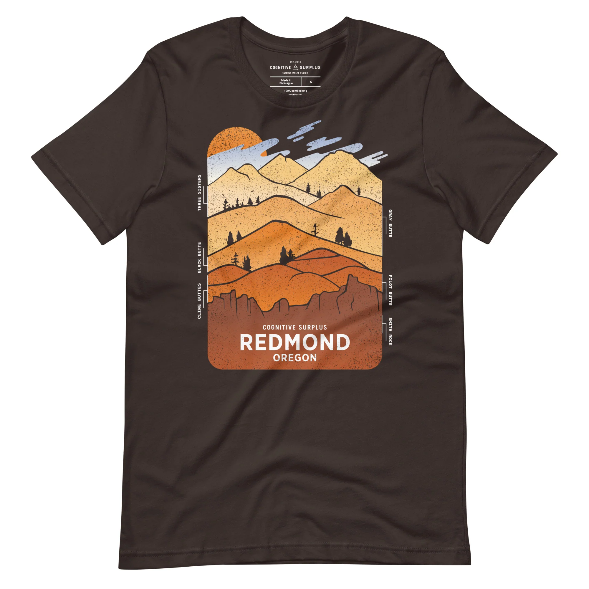 Cogntive Surplus Redmond Geology Graphic Tee - Image 5