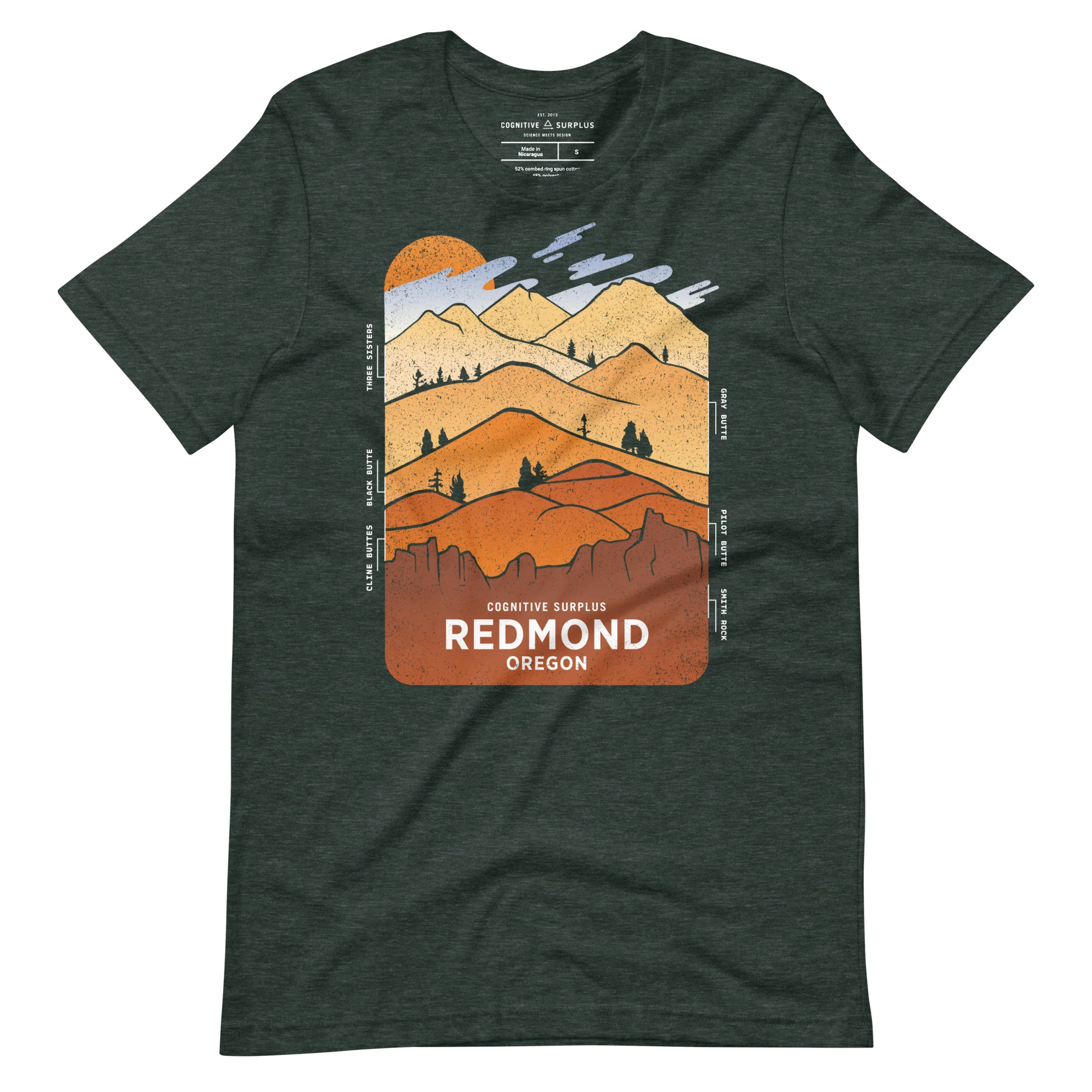 Cogntive Surplus Redmond Geology Graphic Tee - Image 6