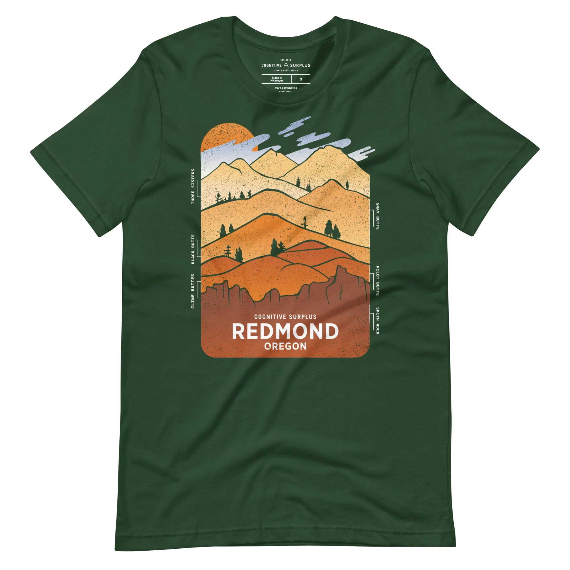 Cogntive Surplus Redmond Geology Graphic Tee - Image 7