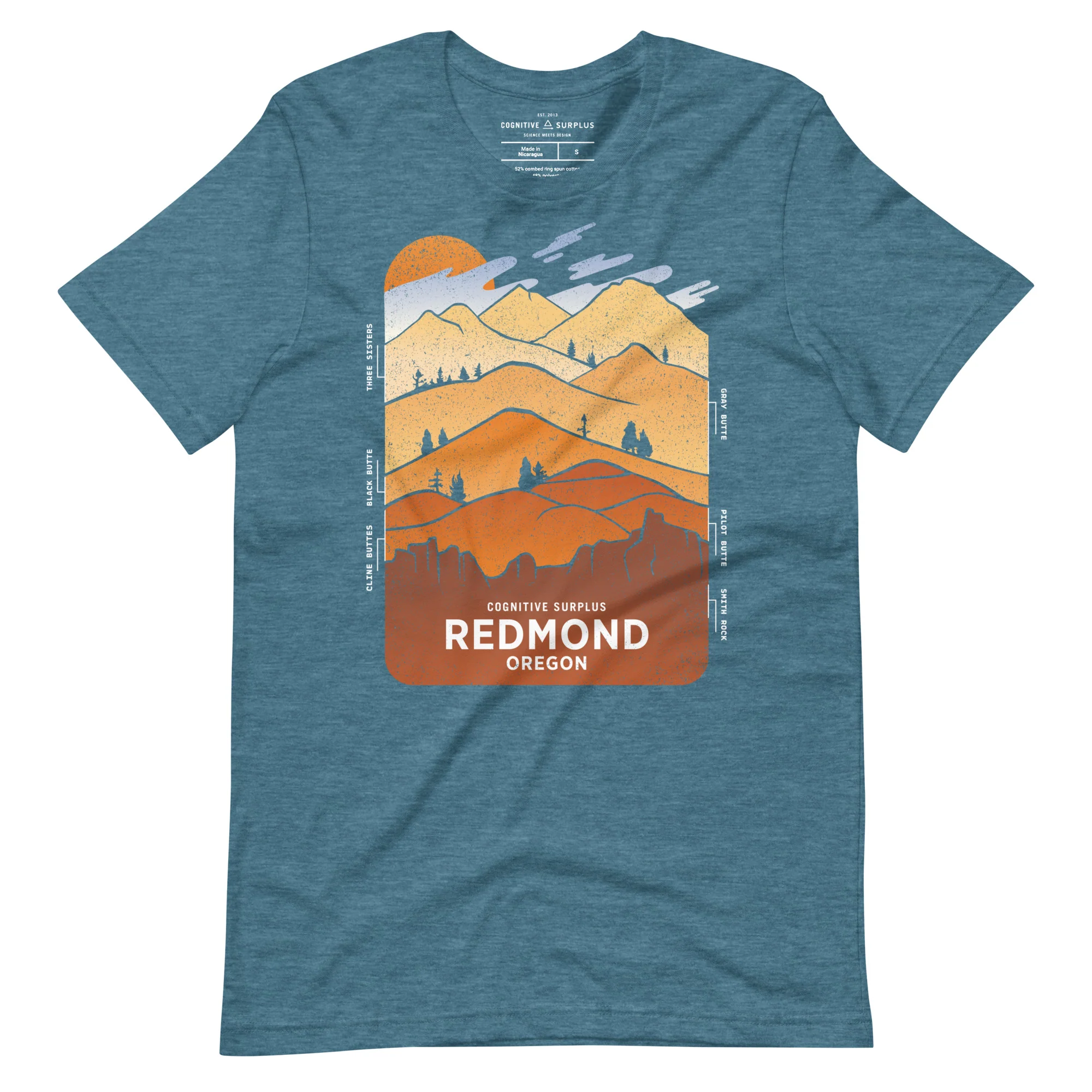 Cogntive Surplus Redmond Geology Graphic Tee - Image 9