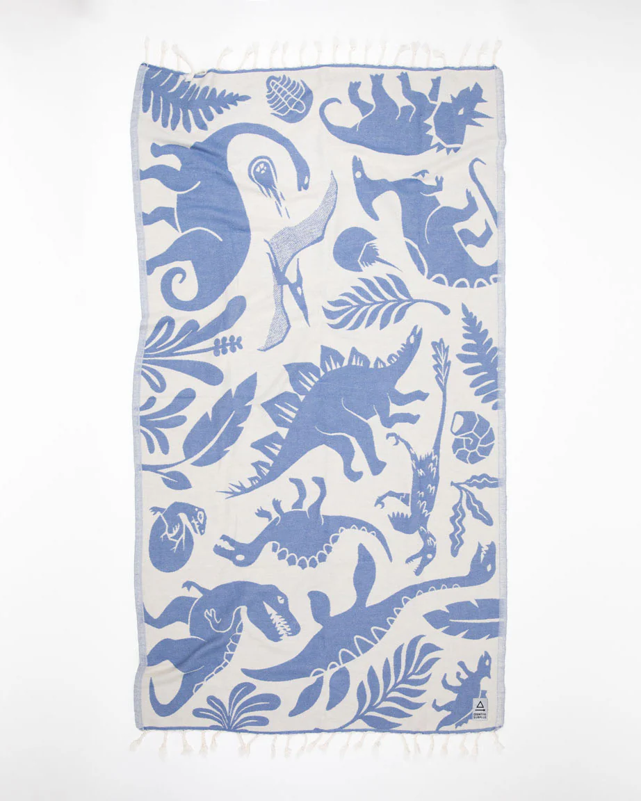 Digging for Dinosaurs Turkish Towel - Image 2