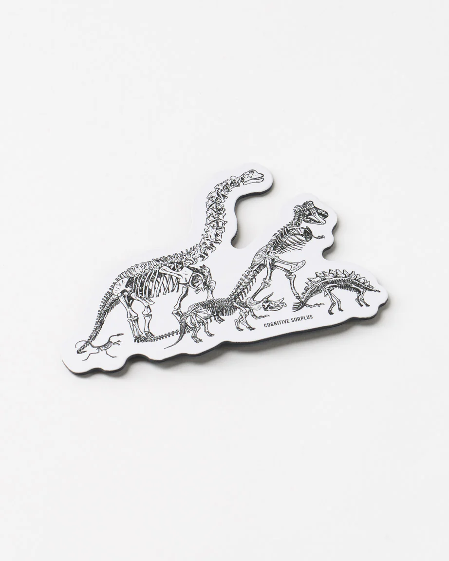 Dinosaur Commute Magnet