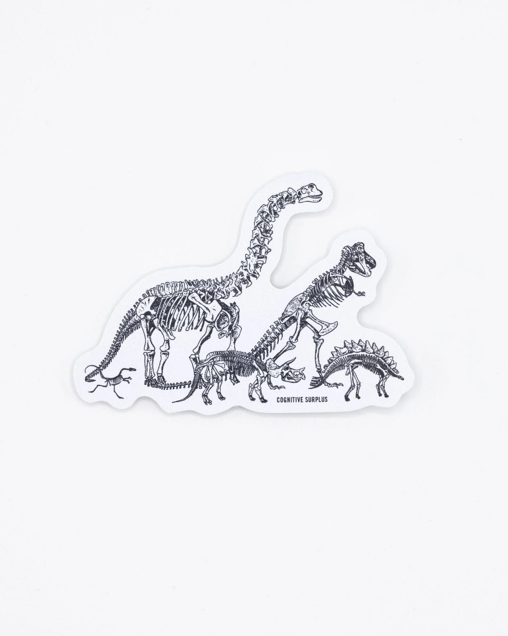 Dinosaur Commute Sticker - Image 2
