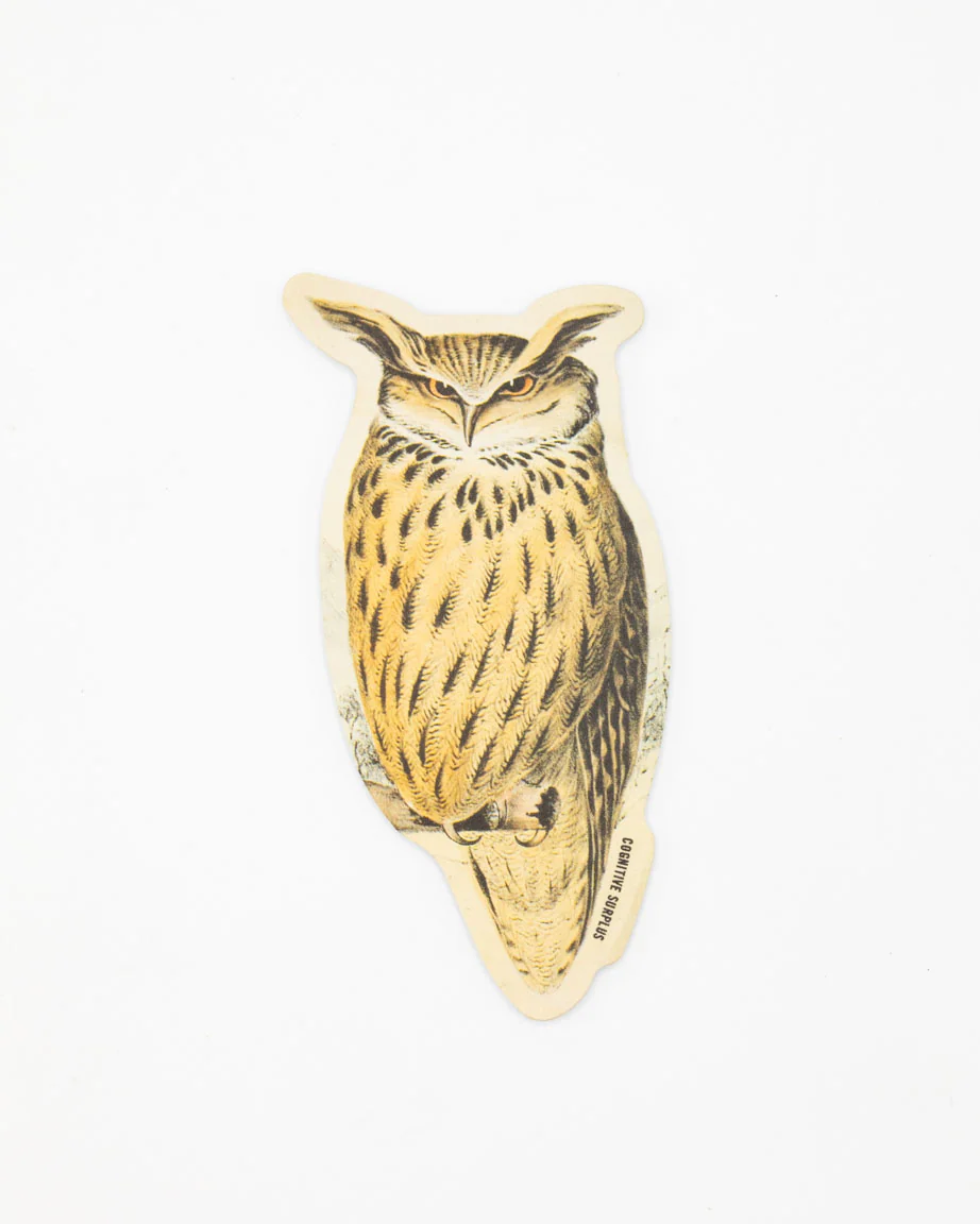 Eagle Owl Sticker - Image 2