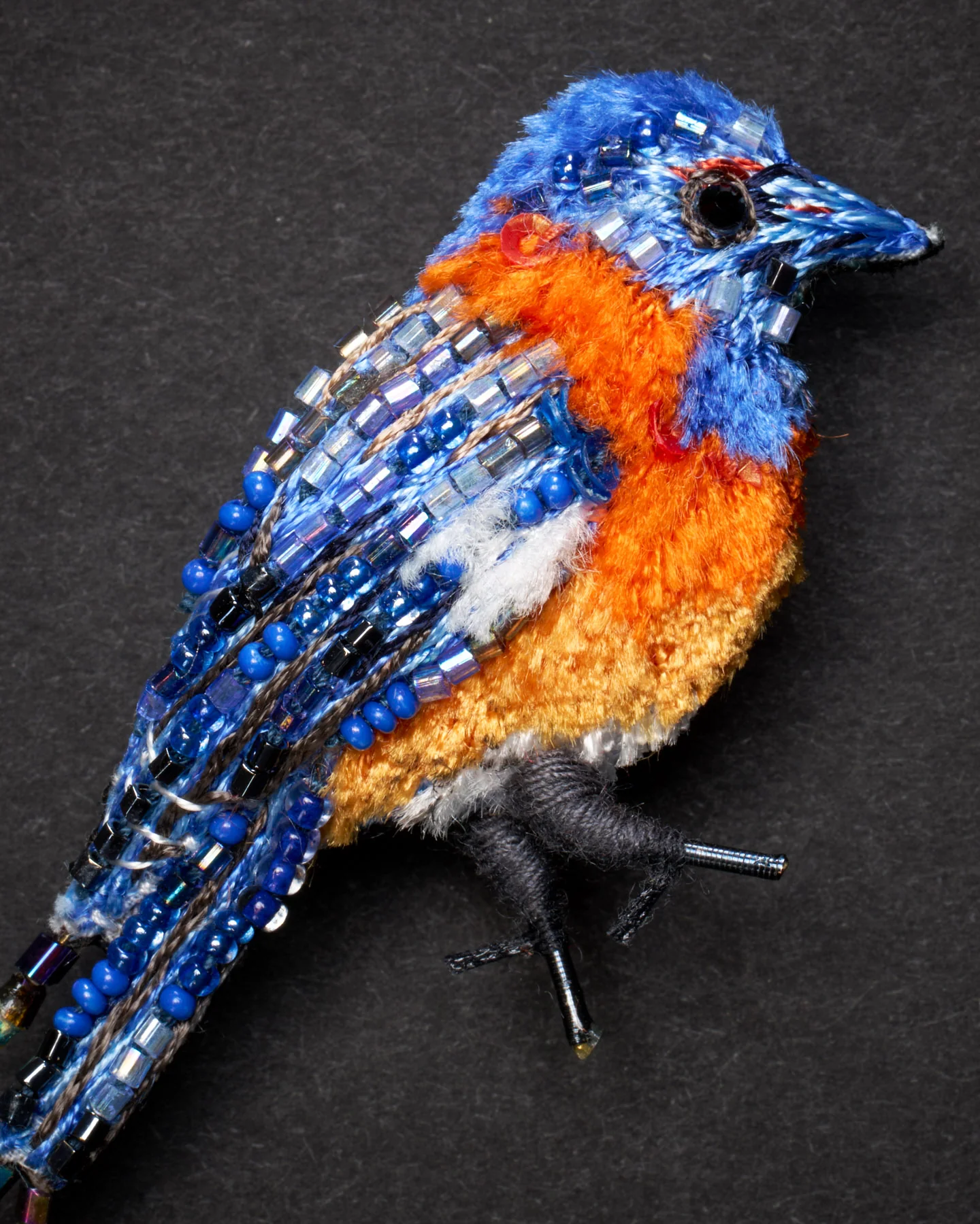 Eastern Bluebird Brooch Pin - Trovelore - Image 2