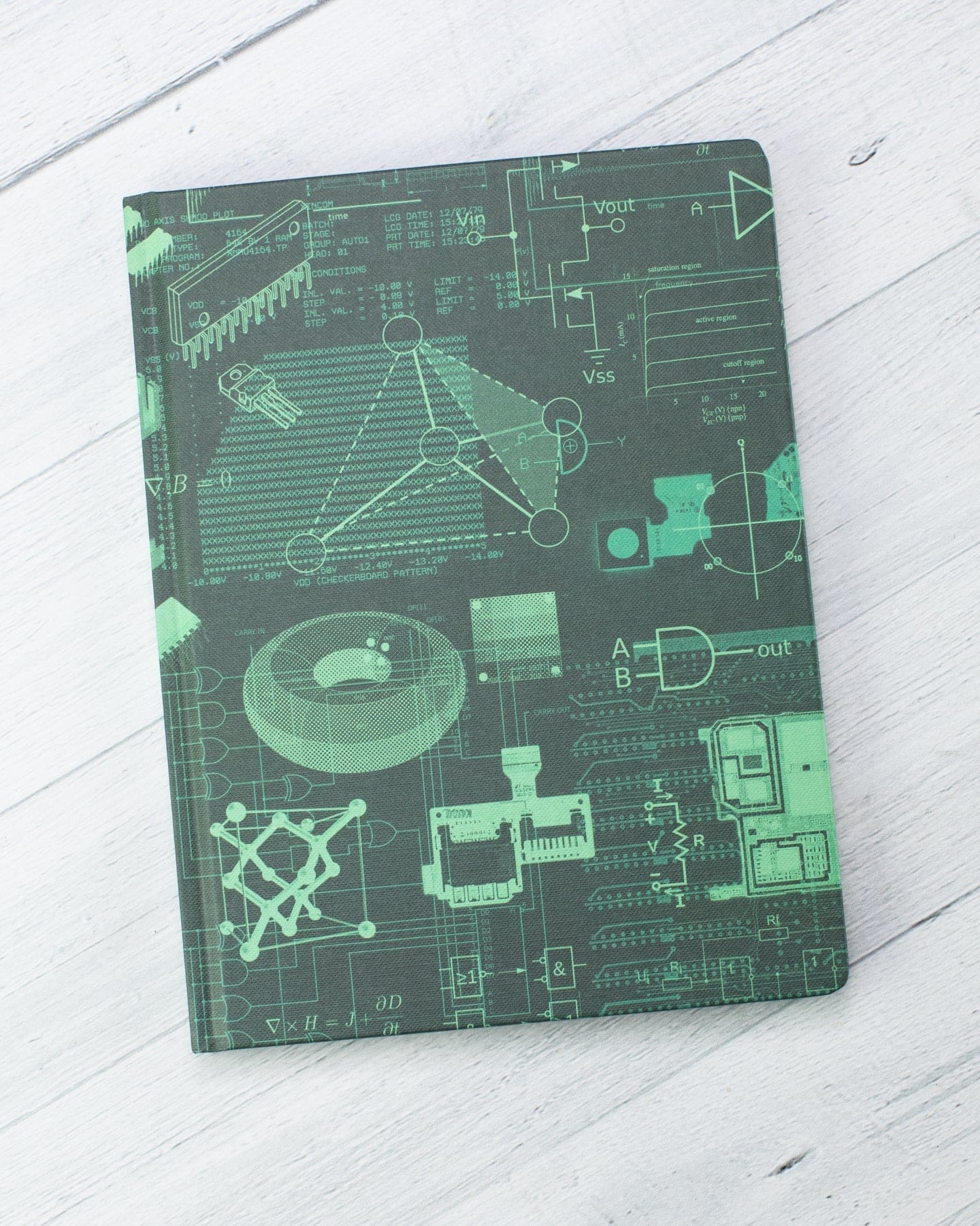 Electronic Engineering Hardcover Notebook - Dot Grid - Image 5