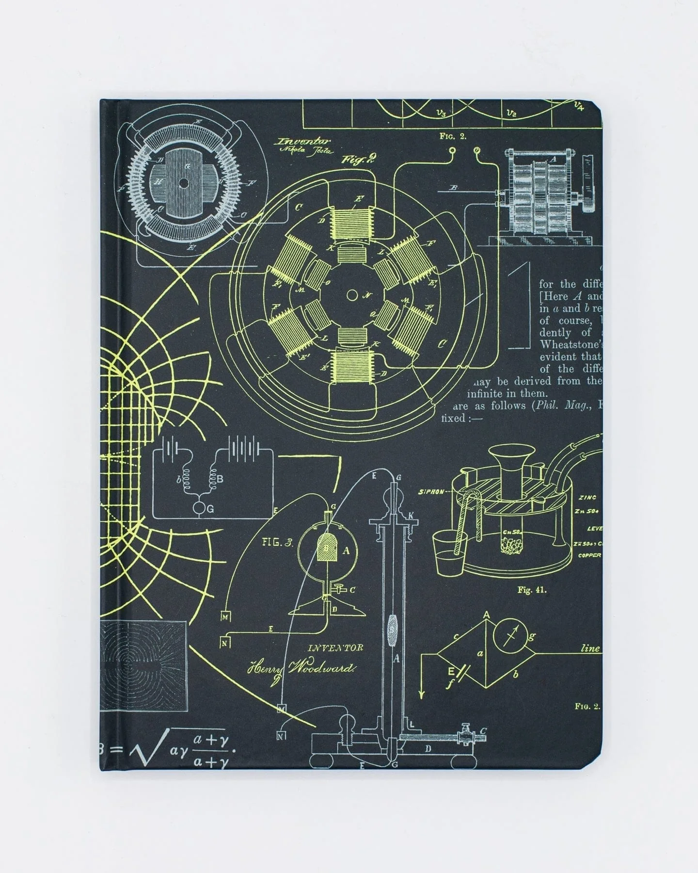 Electricity & Magnetism Hardcover Notebook - Dot Grid