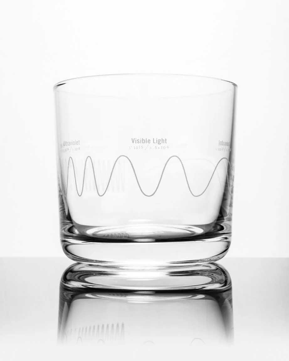 Electromagnetic Spectrum Whiskey Glass - Image 5