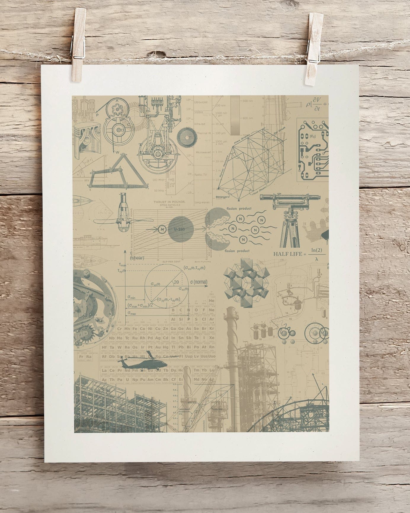 Engineering Scientific Illustration Museum Print - Image 2