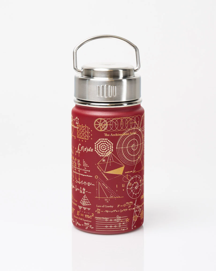 Equations That Changed the World 12 oz Steel Bottle - Image 2