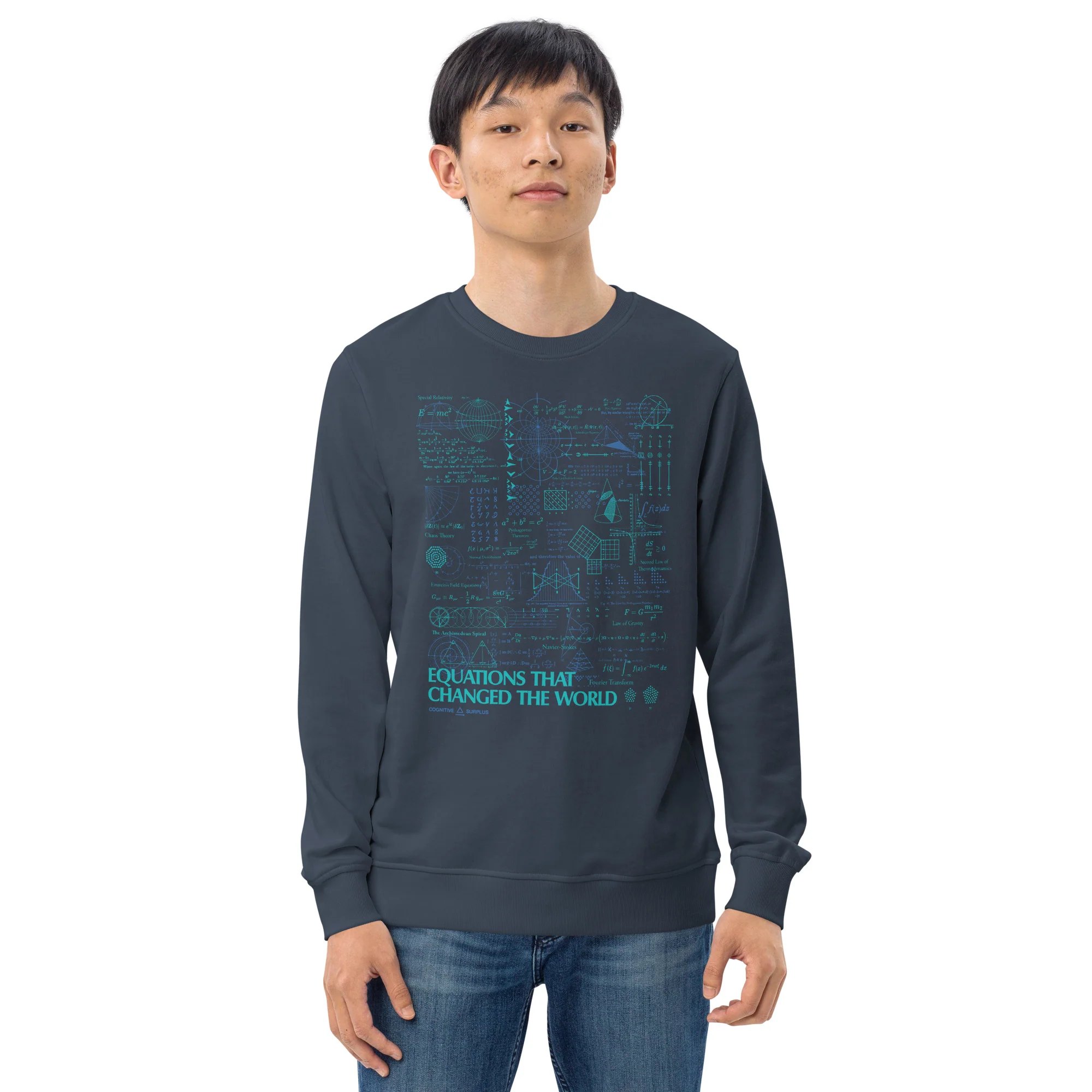 Equations That Changed the World Sweatshirt - Organic
