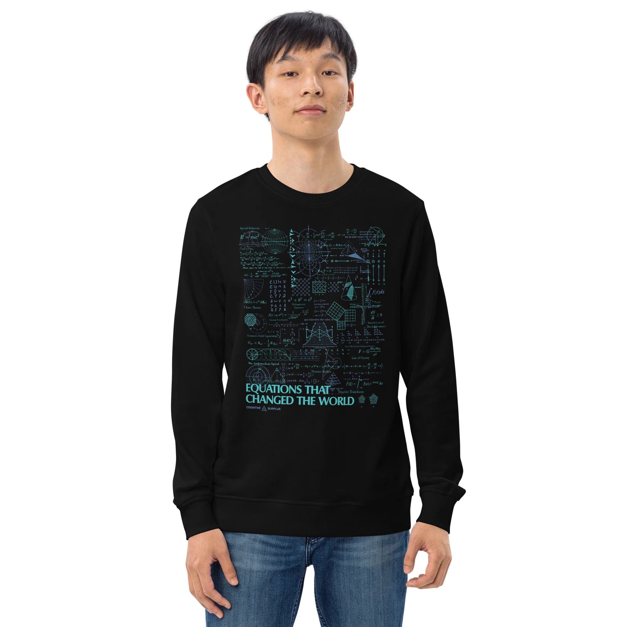 Equations That Changed the World Sweatshirt - Organic - Image 3