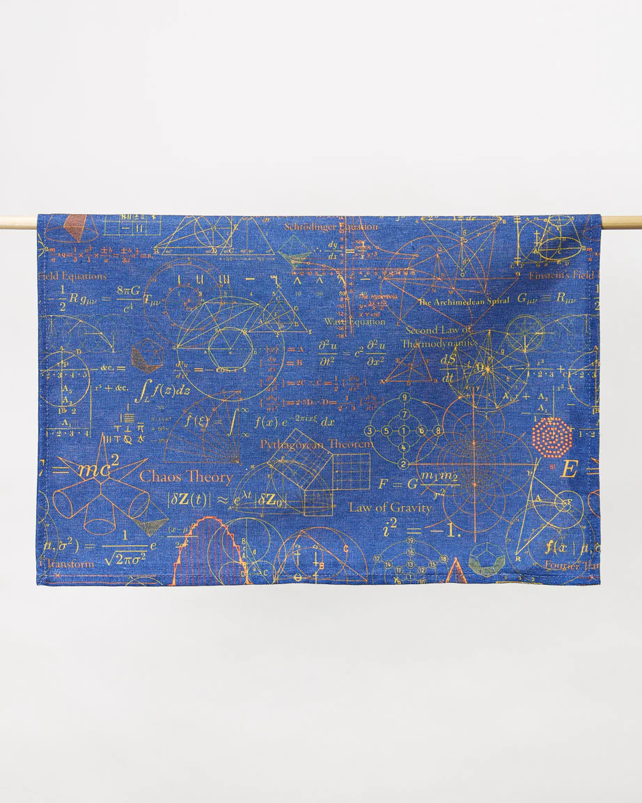 Equations That Changed the World Tea Towel - Image 3