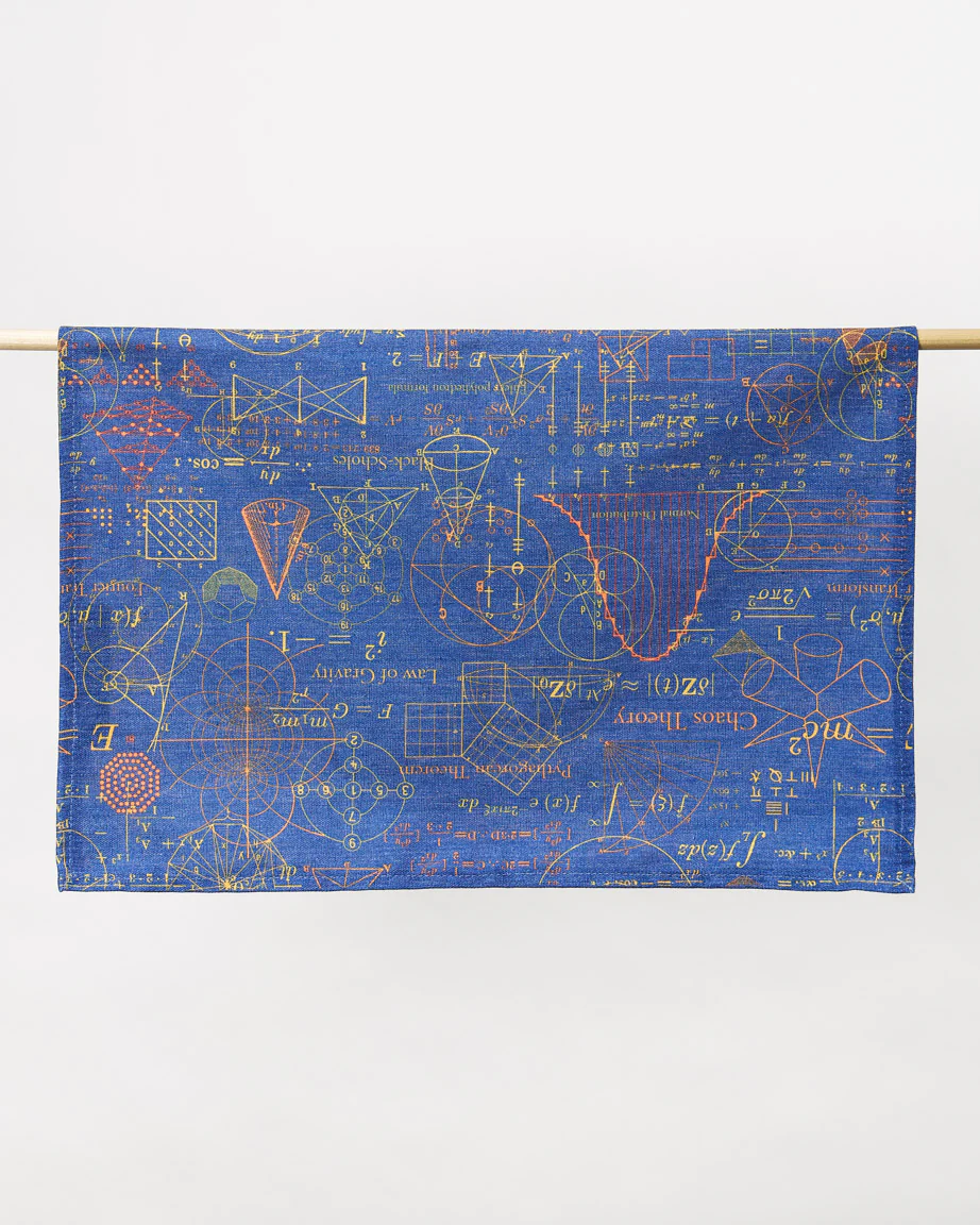 Equations That Changed the World Tea Towel - Image 4