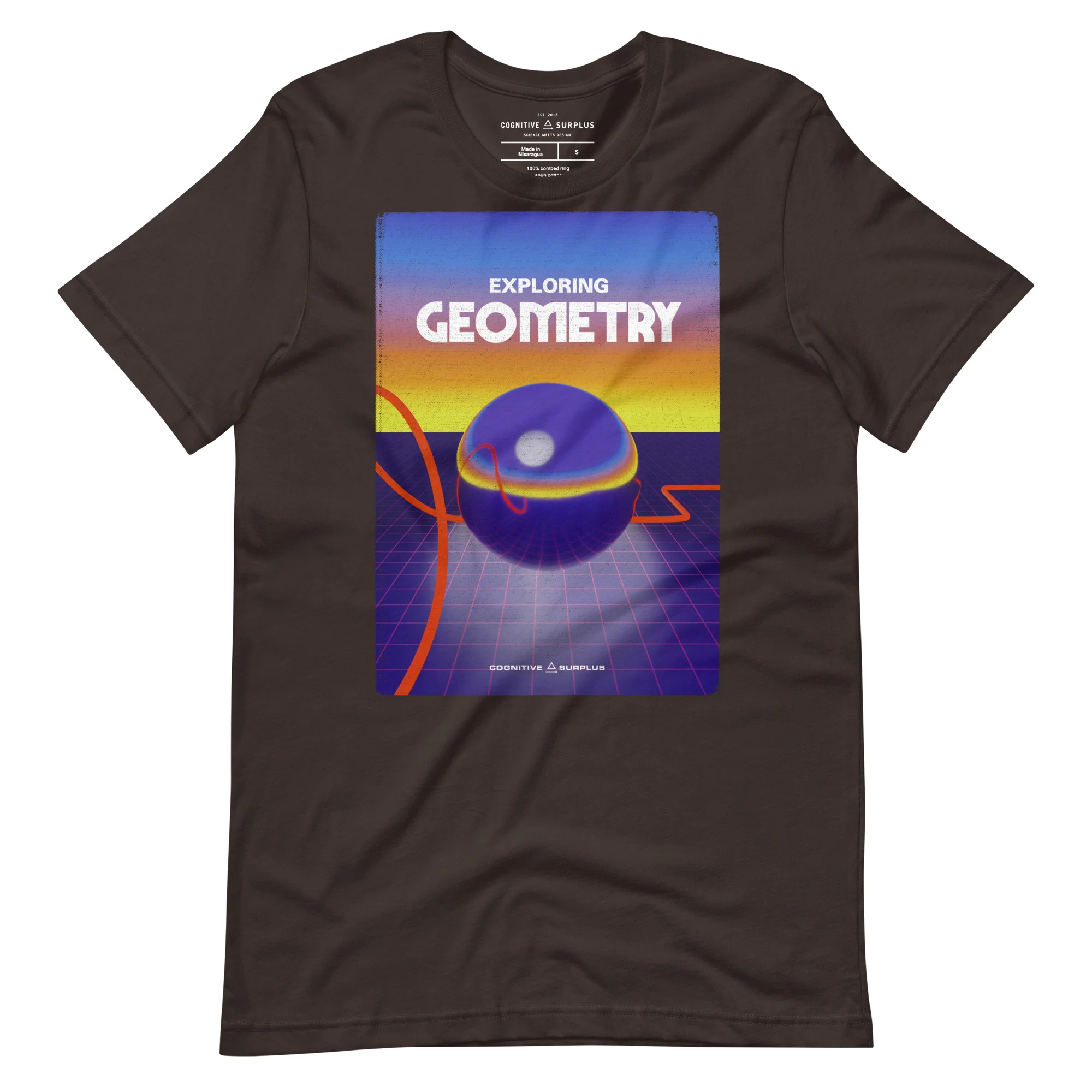 Exploring Geometry Graphic Tee - Image 4