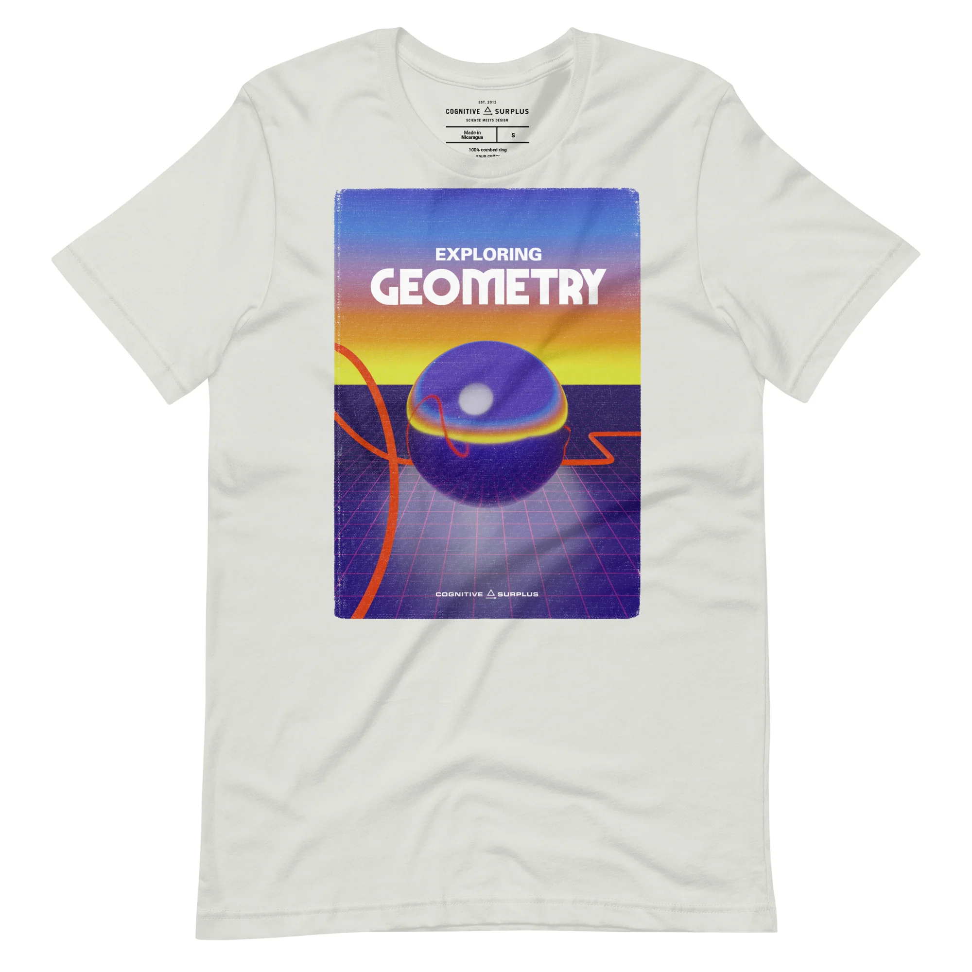Exploring Geometry Graphic Tee - Image 5