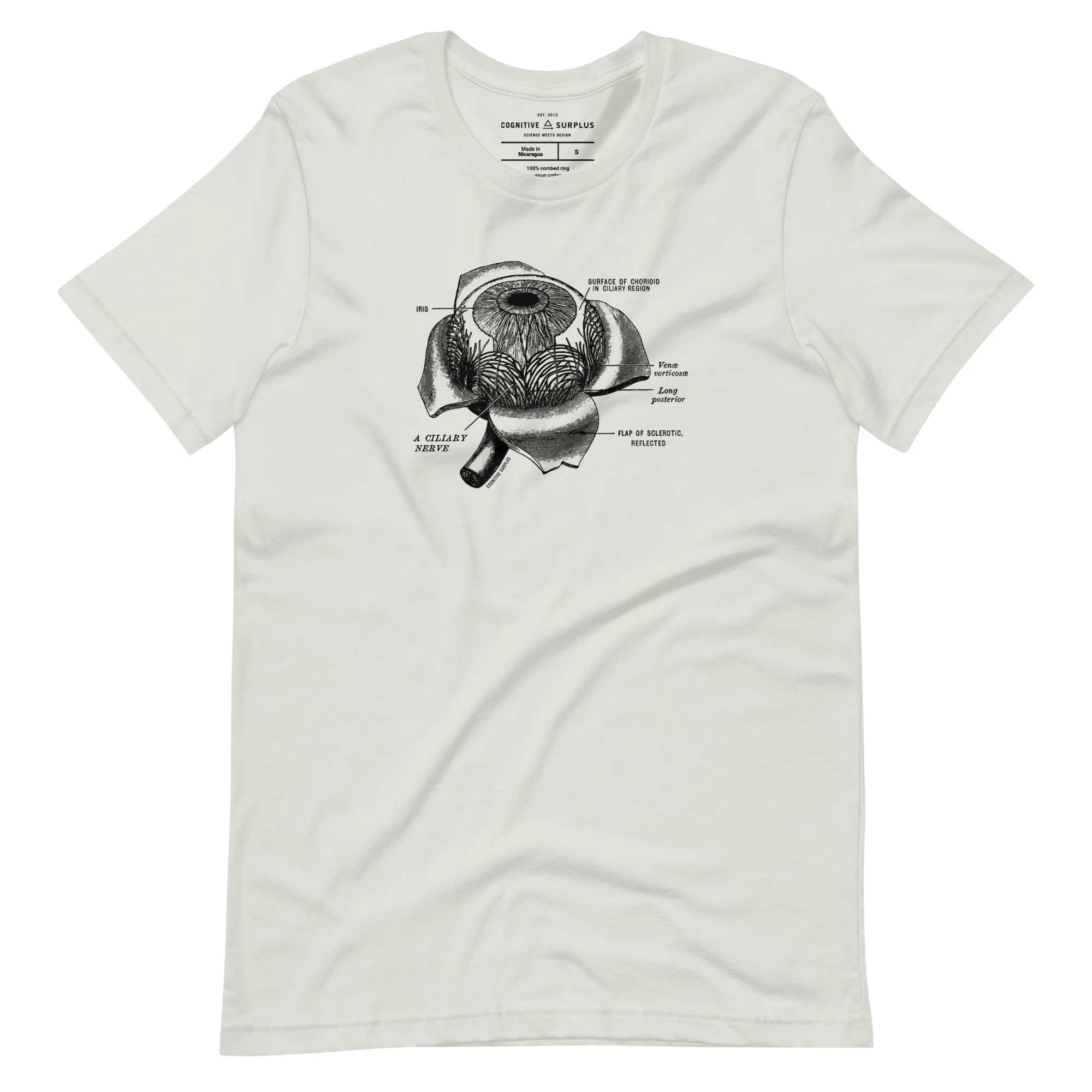 Eye Anatomy Graphic Tee - Image 2