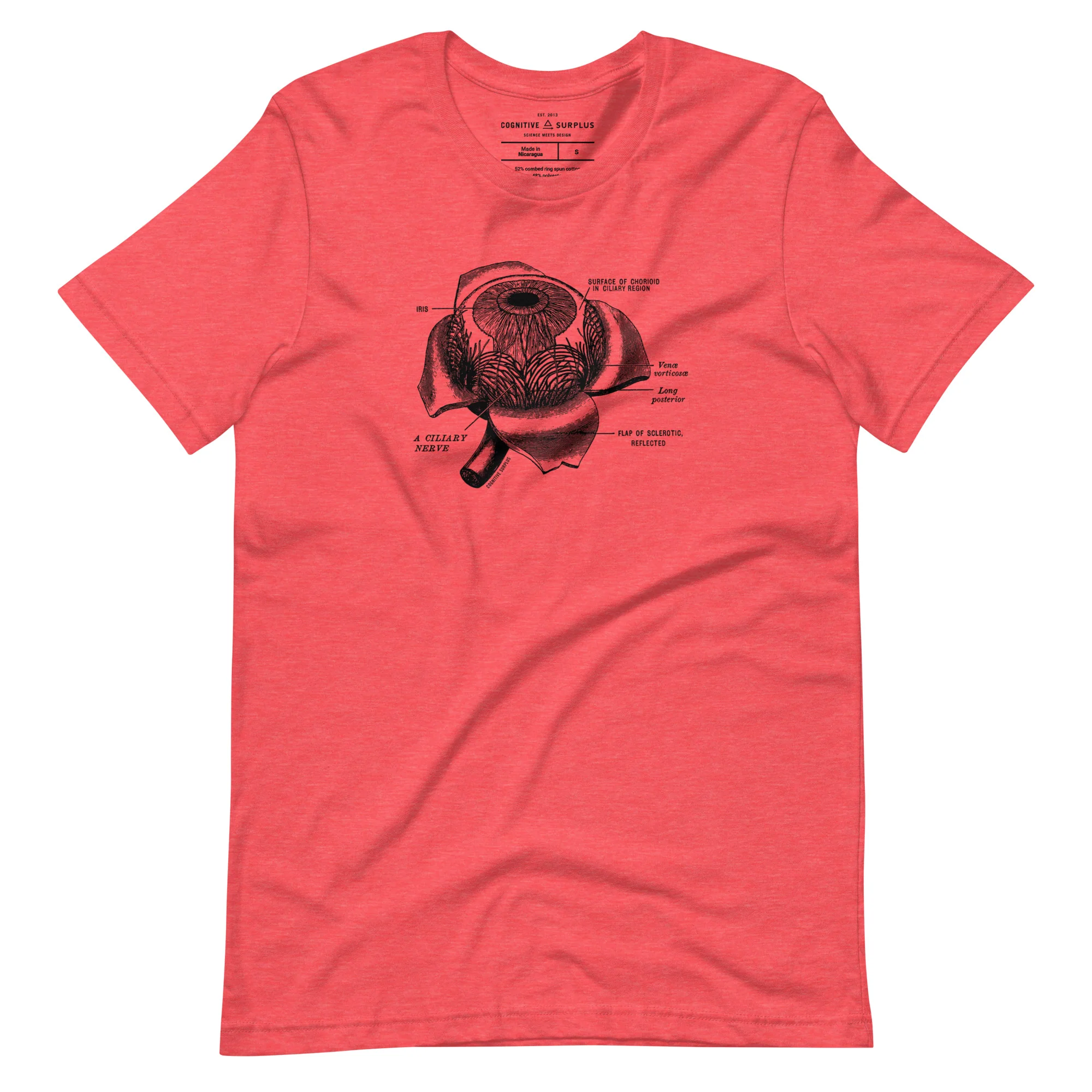 Eye Anatomy Graphic Tee - Image 3