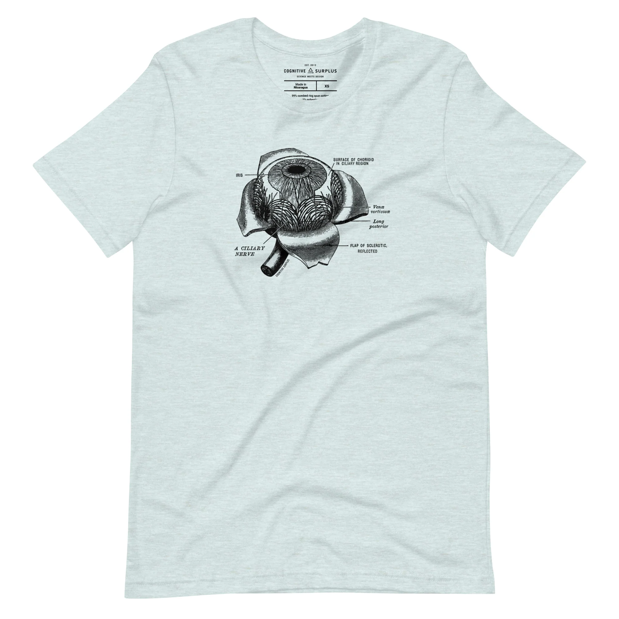 Eye Anatomy Graphic Tee - Image 4