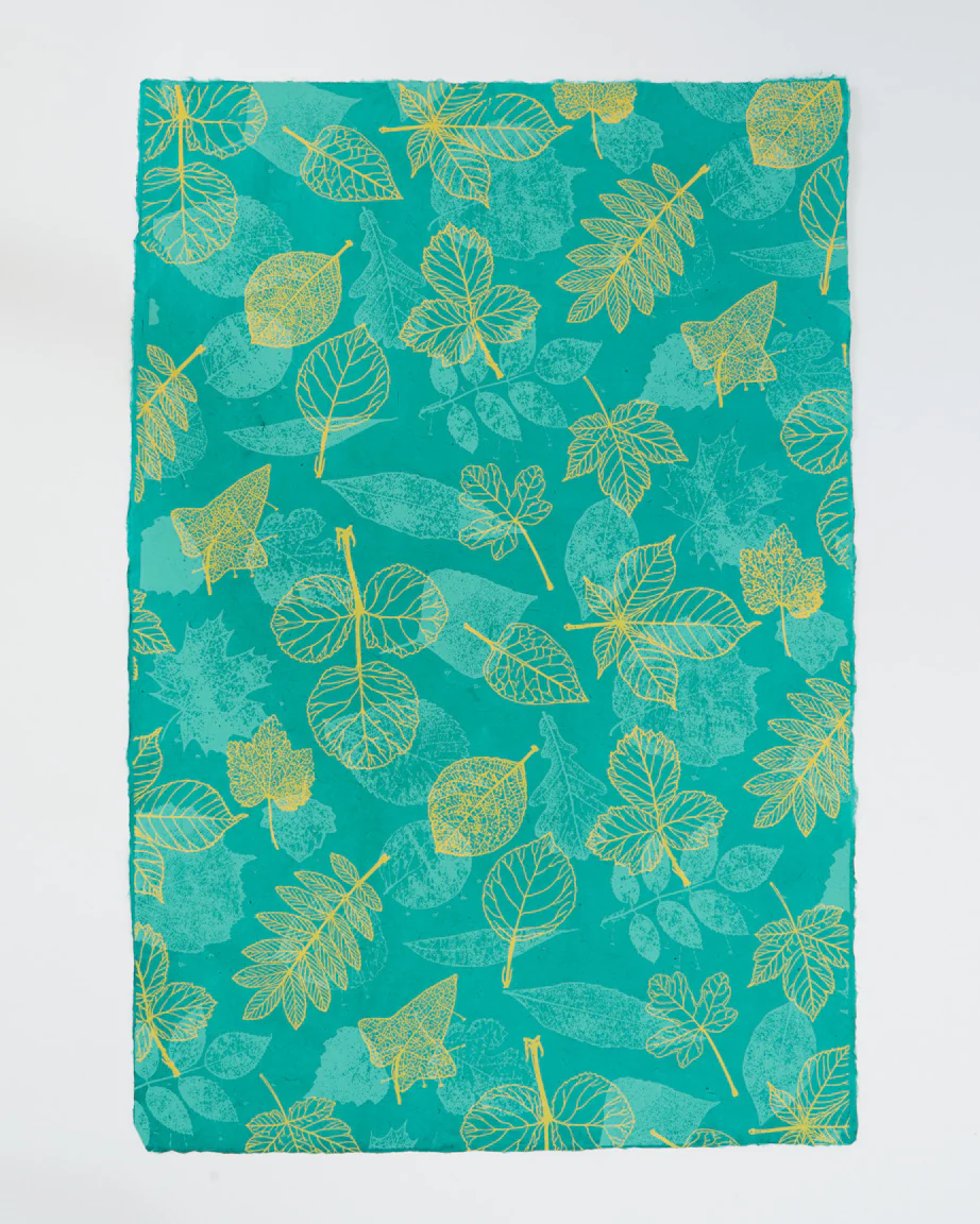 Fallen Leaves Wrapping Paper - Image 2