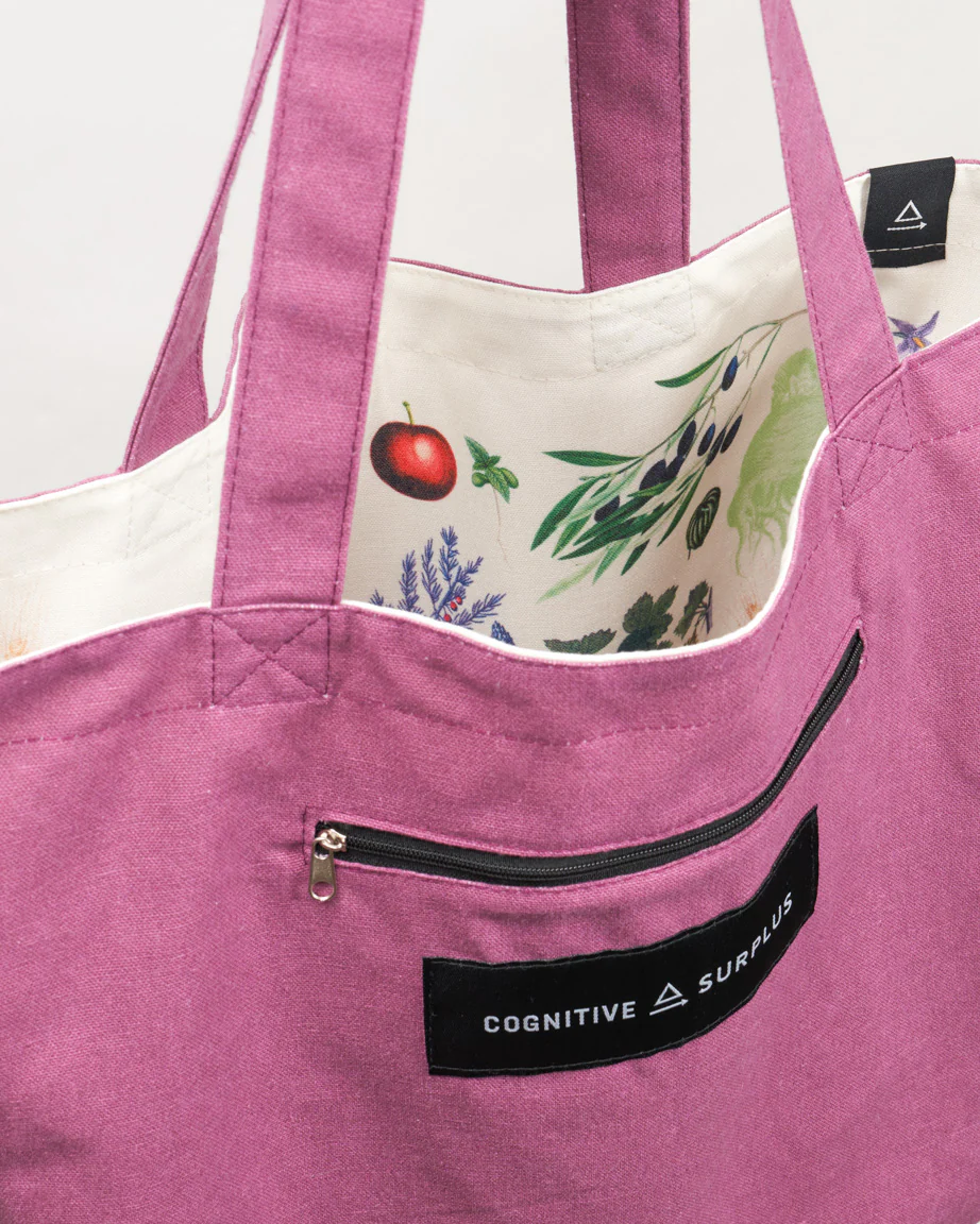 Farmer's Market Canvas Shoulder Tote - Image 2