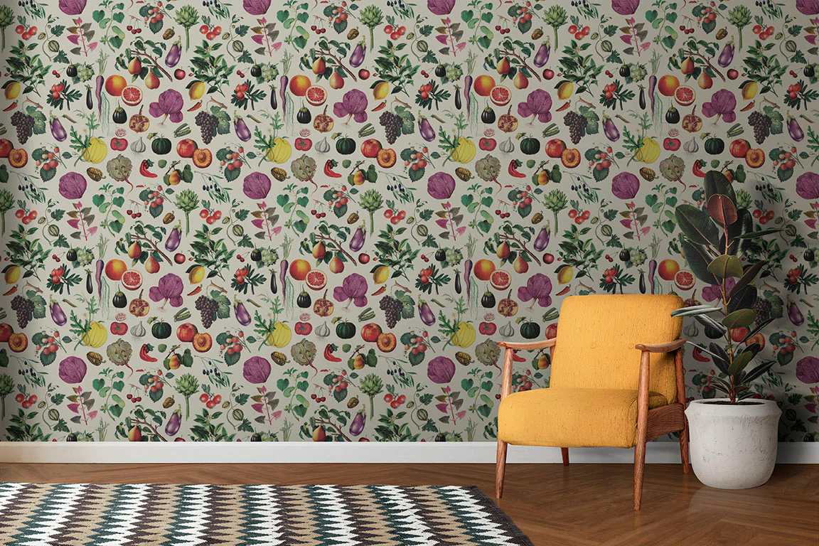 Farmer's Market Wallpaper - Image 2