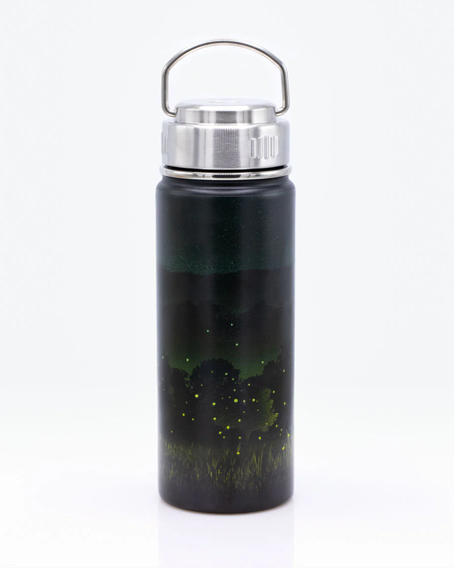 Firefly Meadow 18 oz Steel Bottle - Image 2
