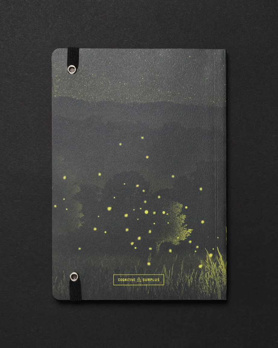 Firefly Meadow Dark Analysis A5 Softcover Notebook - Image 2