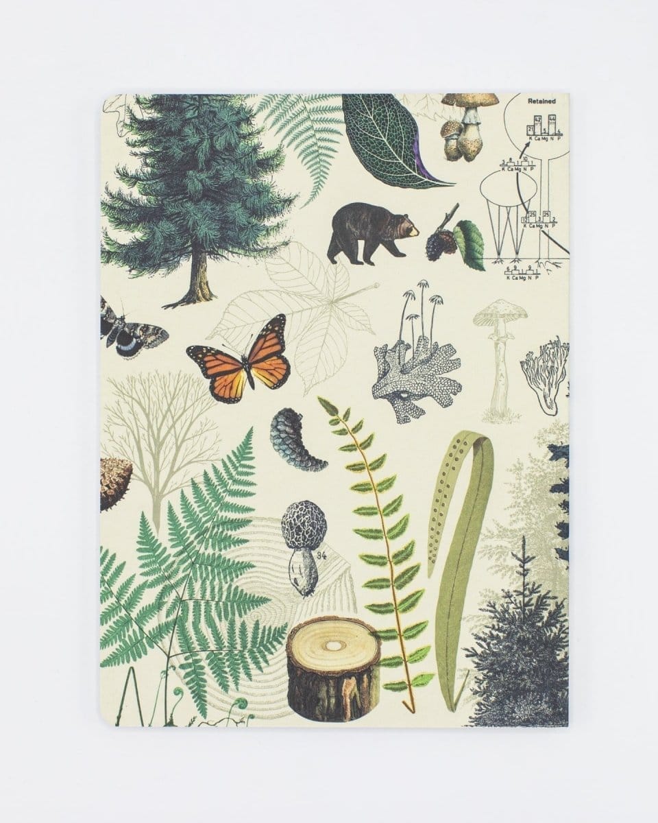 Woodland Forest Softcover Notebook - Lined - Image 2
