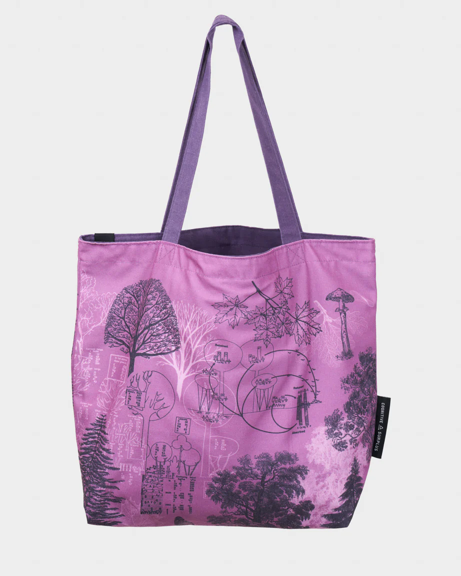 Forest Canvas Shoulder Tote - Image 2