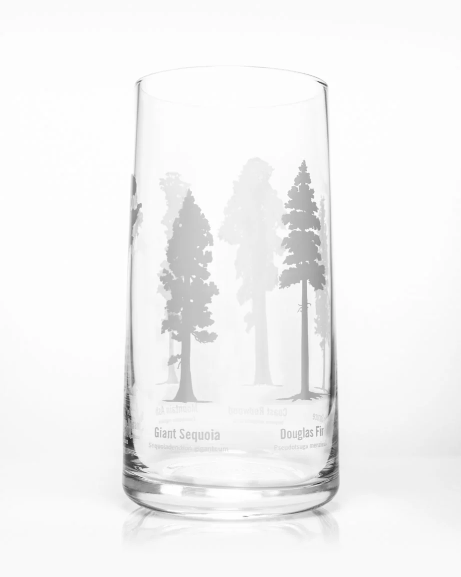 Forest Giants Drinking Glass - Image 3