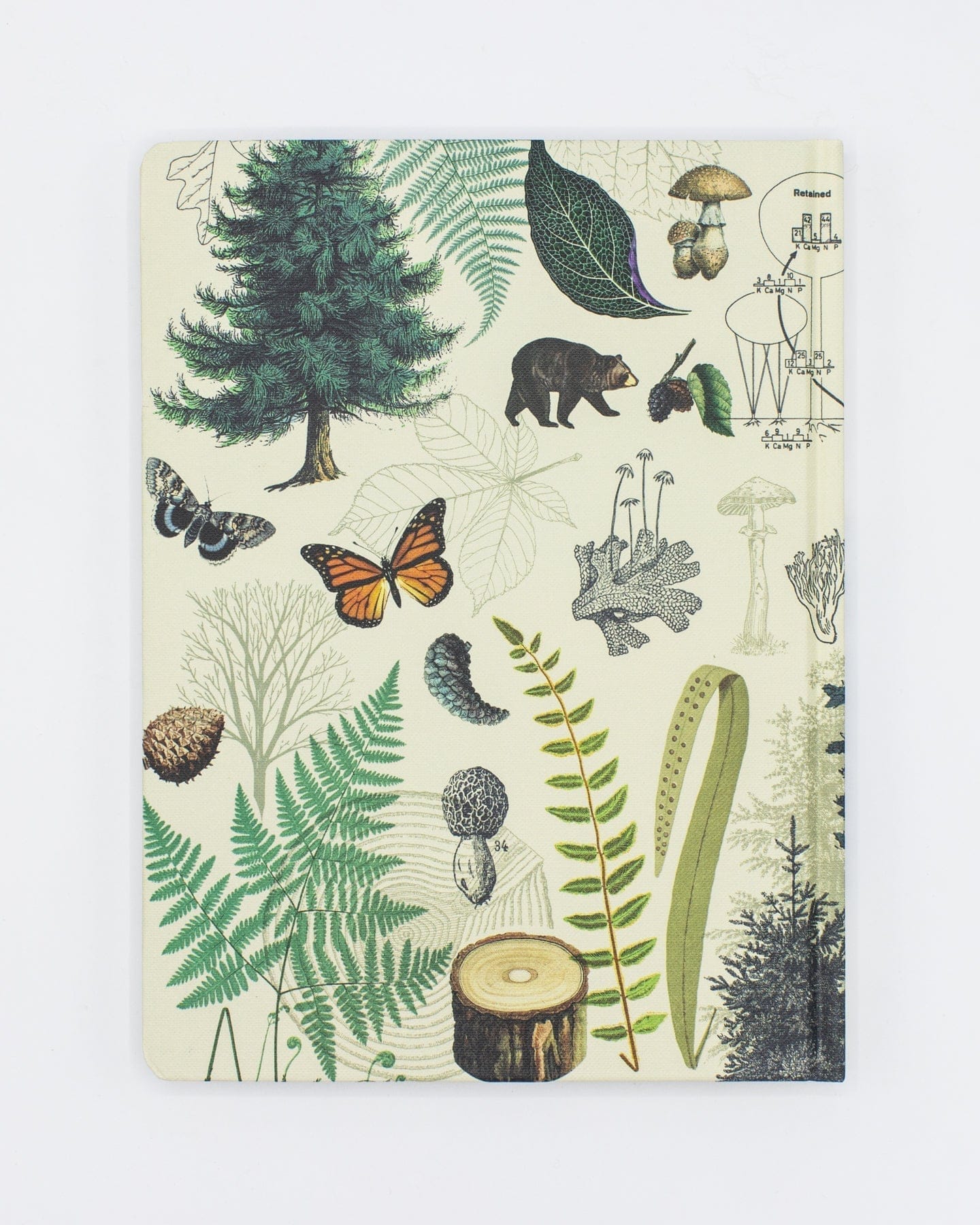 Woodland Forest Hardcover Notebook - Dot Grid - Image 2