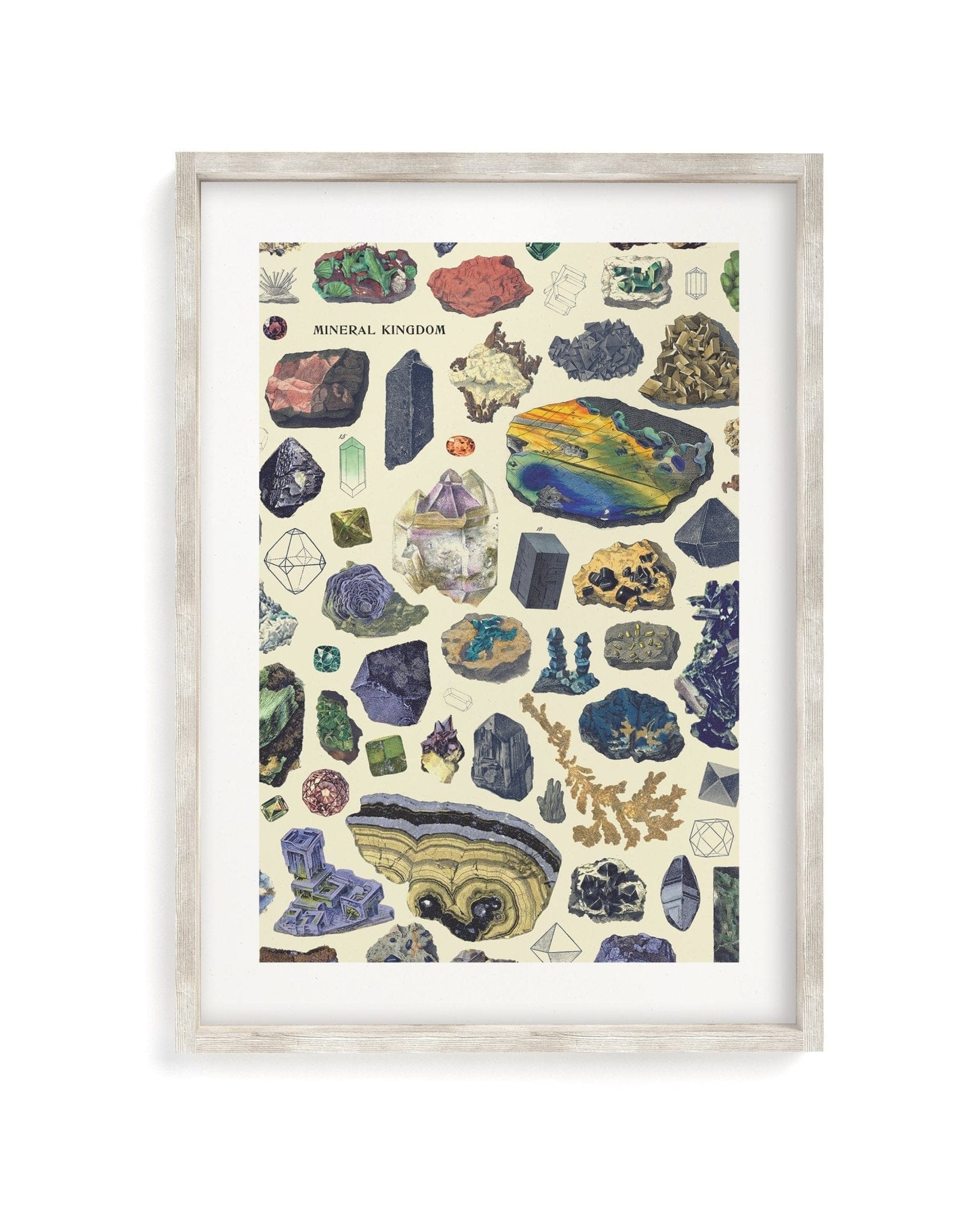 Gems & Minerals Scientific Illustration Museum Print - Image 4