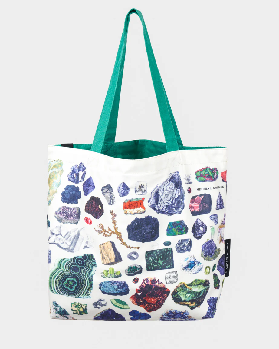 Gems & Minerals Canvas Shoulder Tote - Image 3