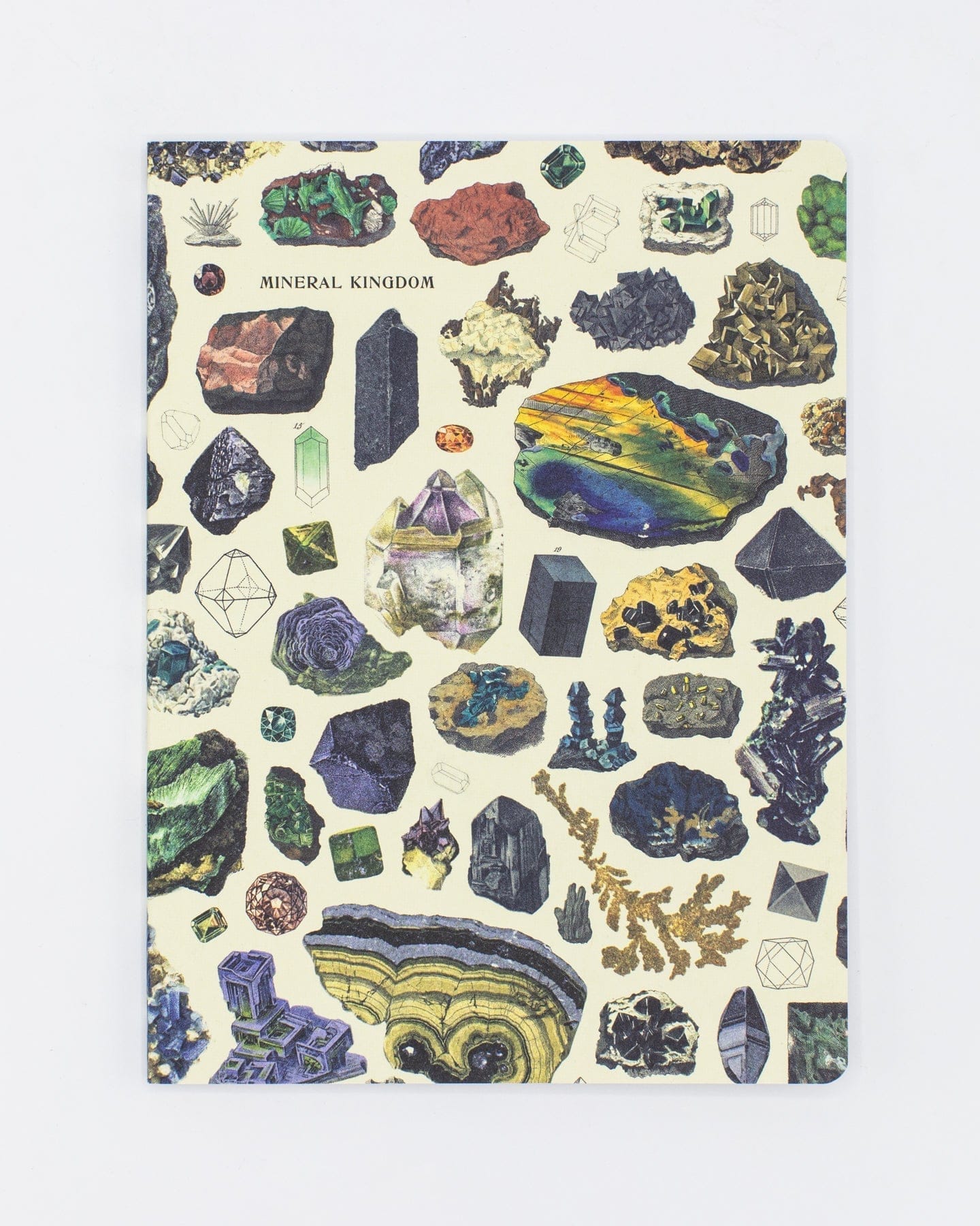 Gems & Minerals Softcover Notebook - Lined