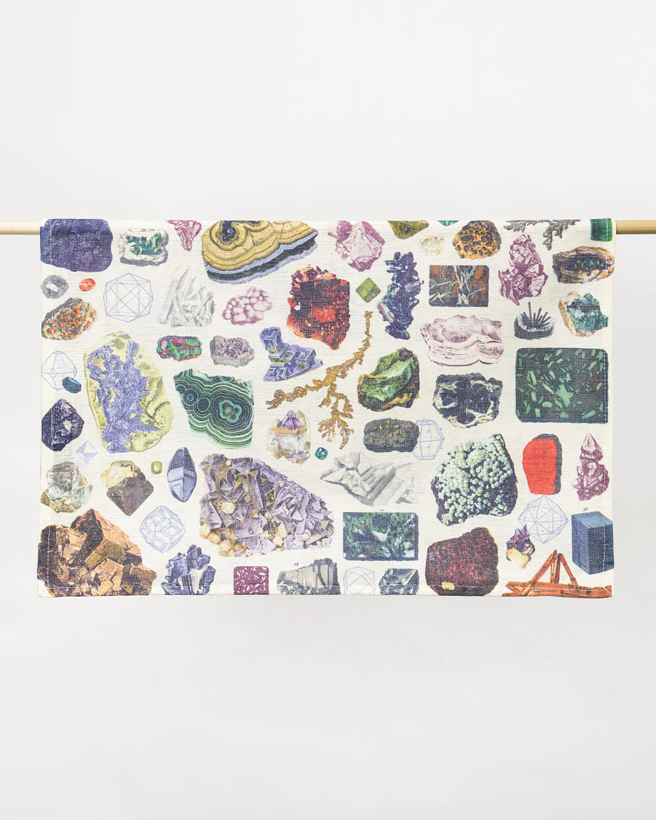 Gems & Minerals Tea Towel - Image 4