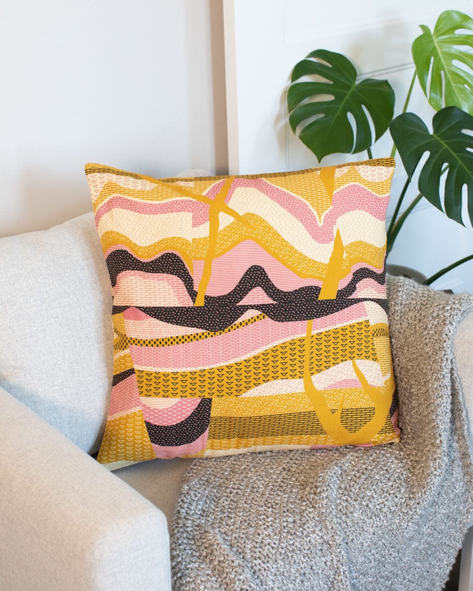 Geologic Layers Pillow Cover - Image 2