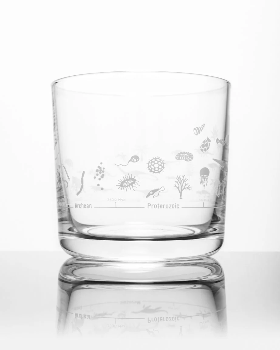 Geologic Time Scale Whiskey Glass - Image 5