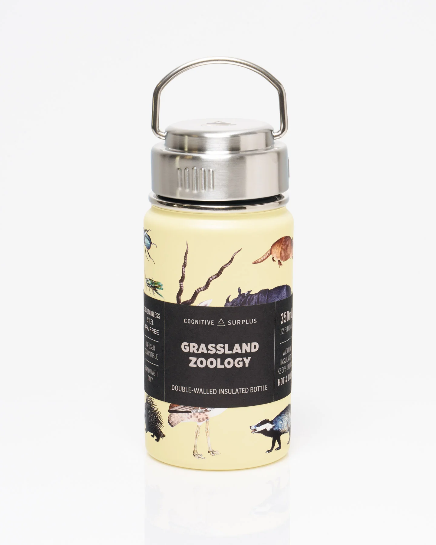 Grassland Zoology 12 oz Steel Bottle - Image 4