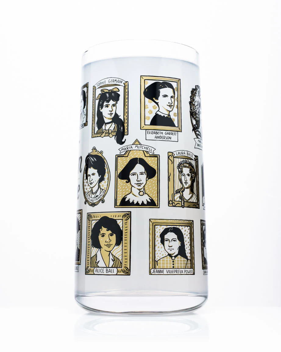 Great Women of Science Drinking Glass - Image 2