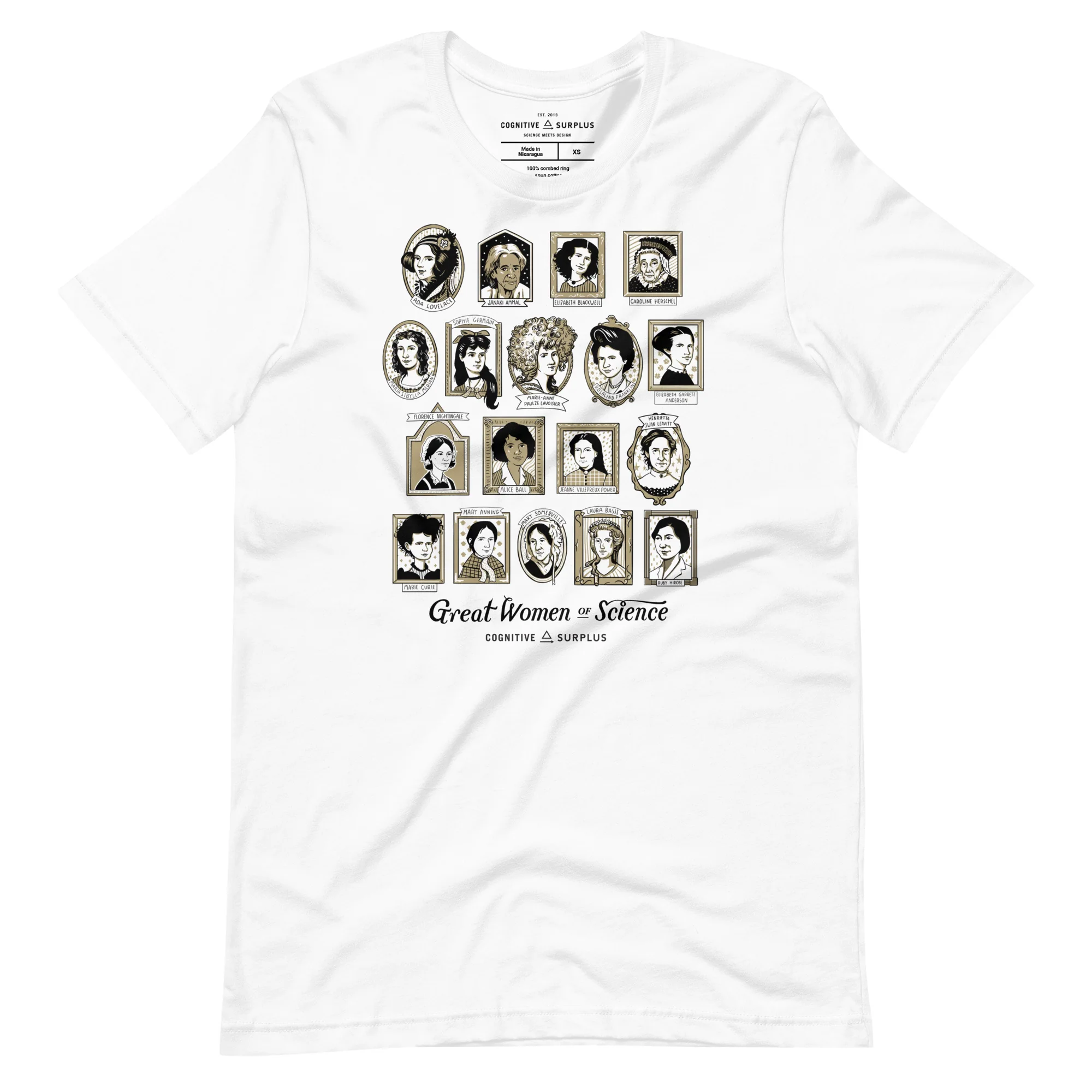 Great Women of Science Graphic Tee - Image 4