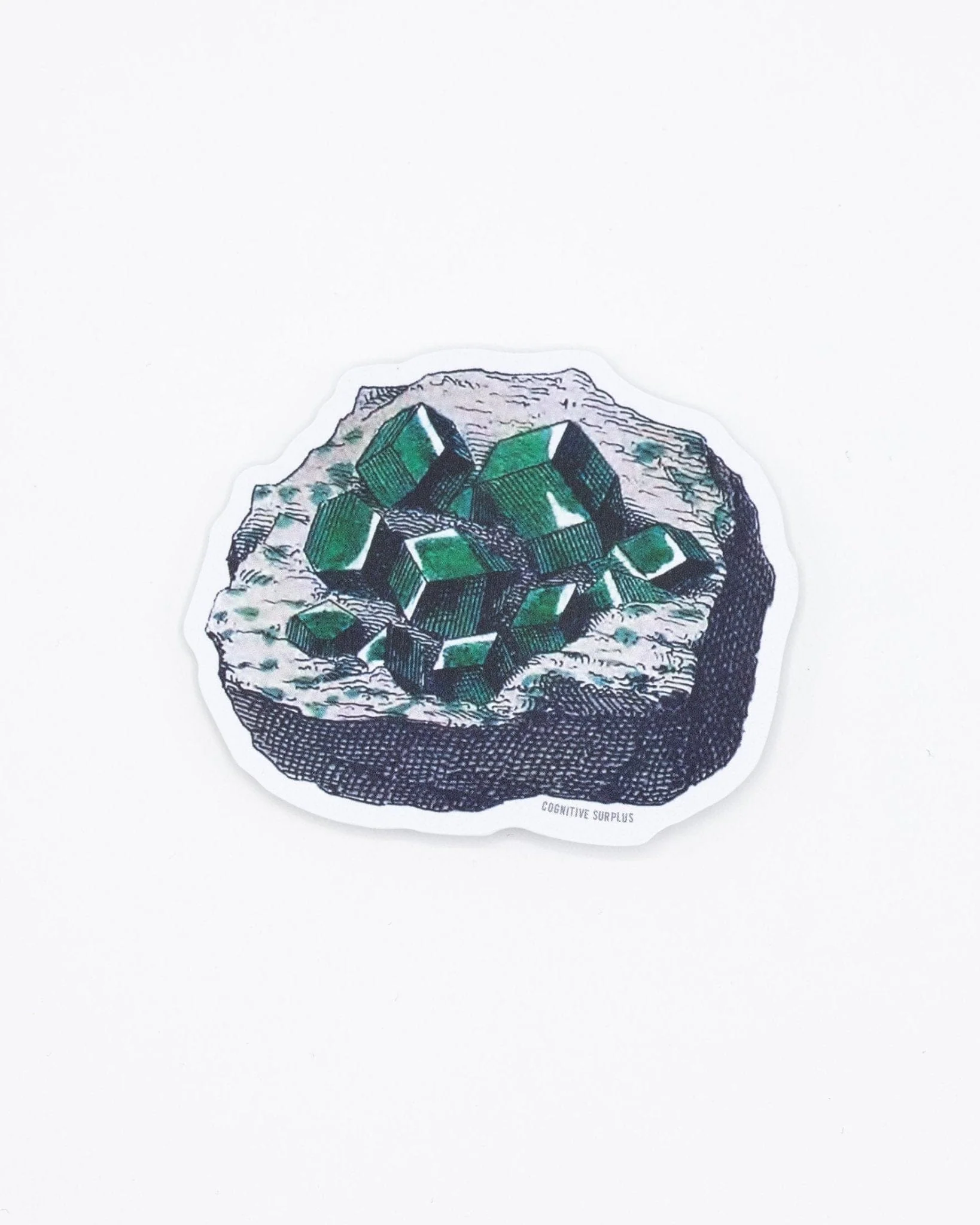 Green Gem Sticker - Image 2