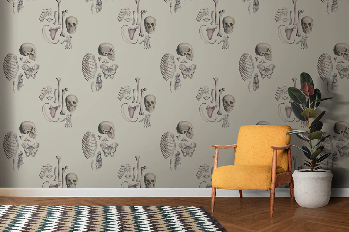 Elegant Skeleton Wallpaper - Image 2