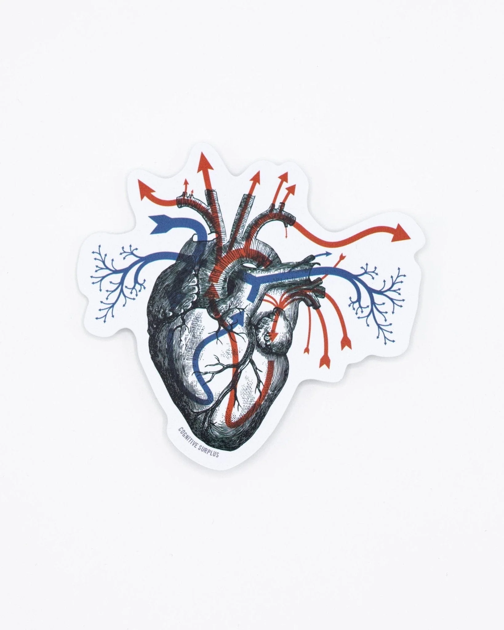 Heart Blood Flow Sticker - Image 2