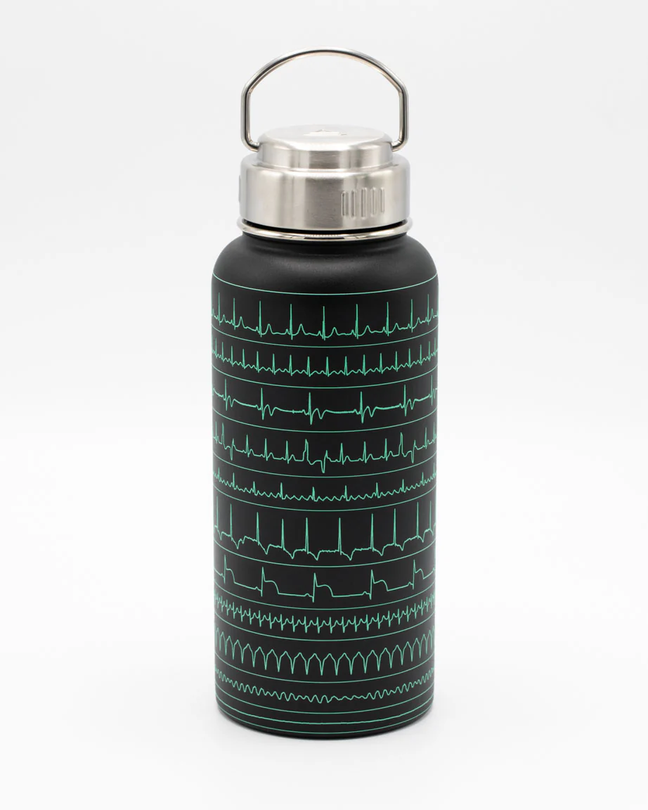 Heartbeat 32 oz Steel Bottle - Image 2
