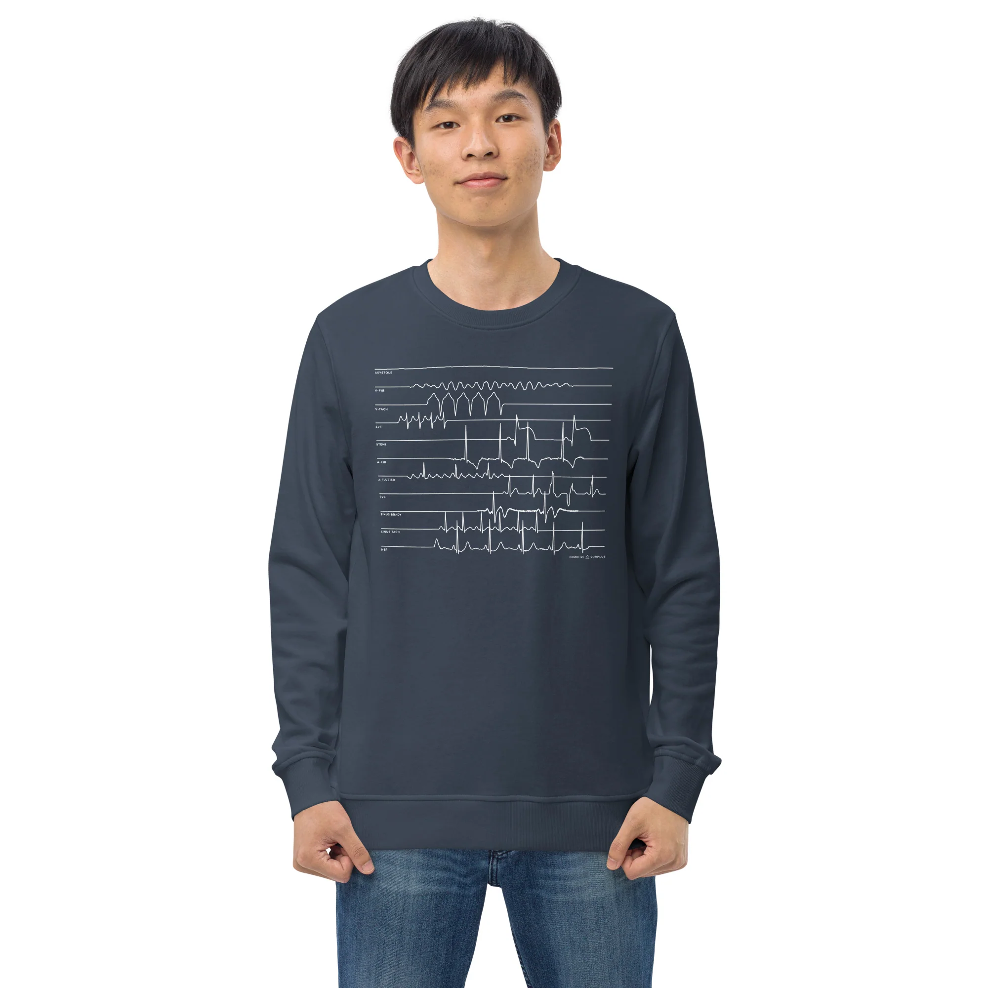 Heartbeat Sweatshirt - Organic