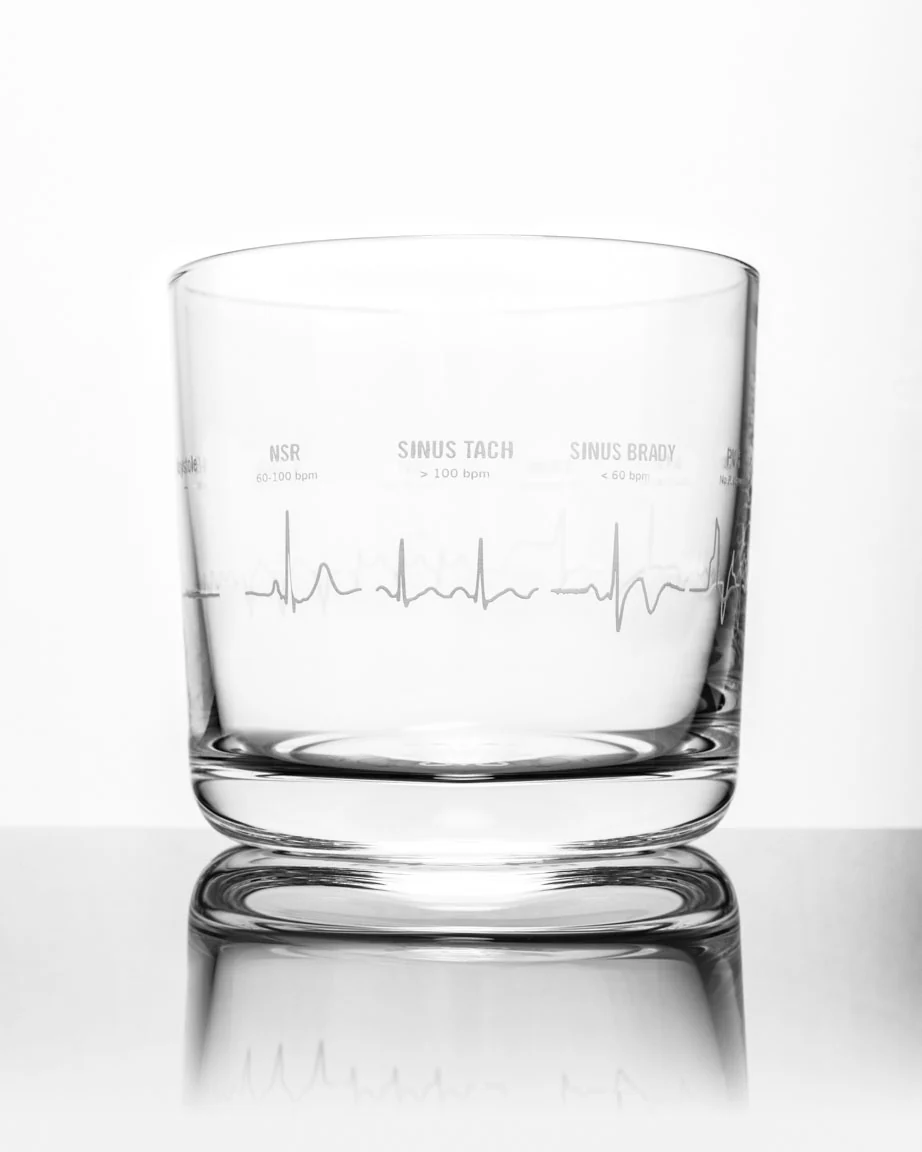 Heartbeat Whiskey Glass - Image 3