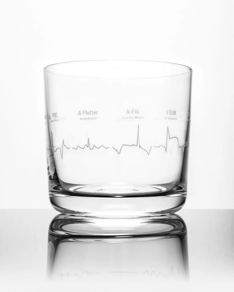 Heartbeat Whiskey Glass - Image 5