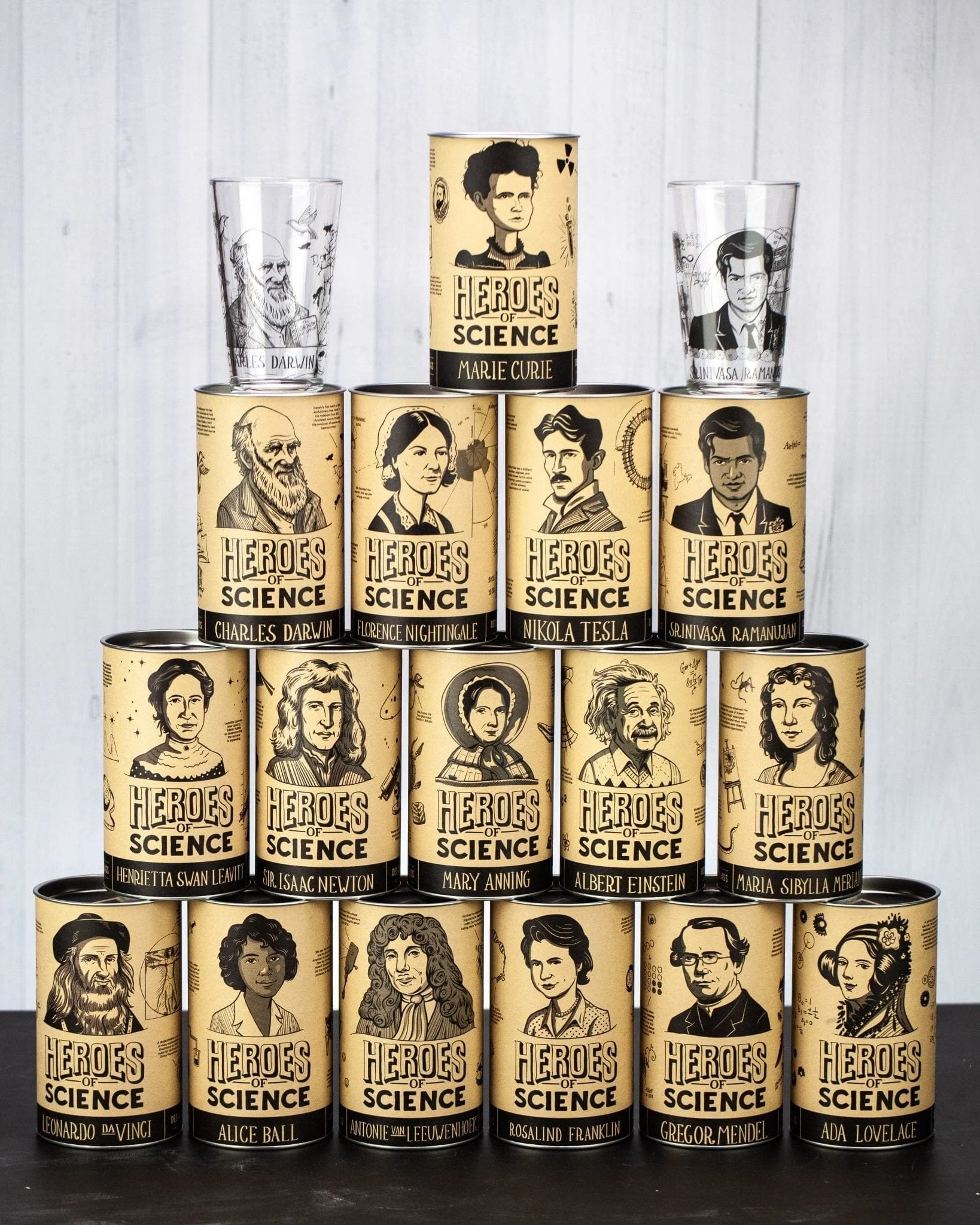 Henrietta Swan Leavitt Pint Glass - Image 5